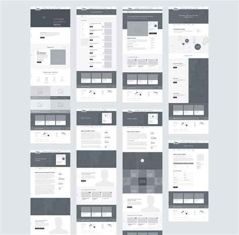 Indesign Wireframe Template