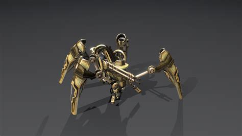 Spider Drone - 5 Skins with Walking Cycle - Buy Royalty Free 3D model ...