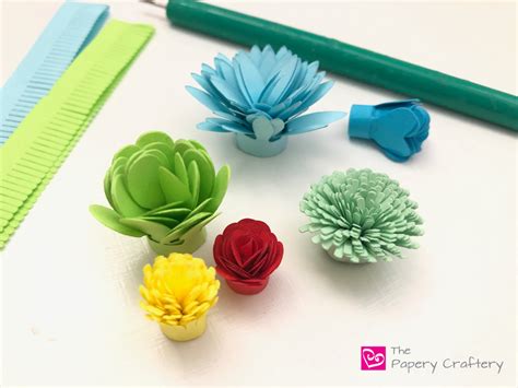 Flower Petal Quilling Strips Review - The Papery Craftery