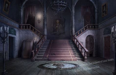 haunted house anime background - Jeffrey France