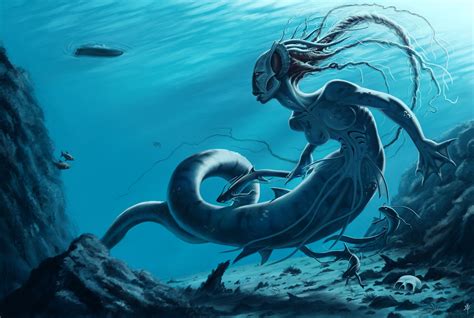 Mermaid by rob-powell on DeviantArt