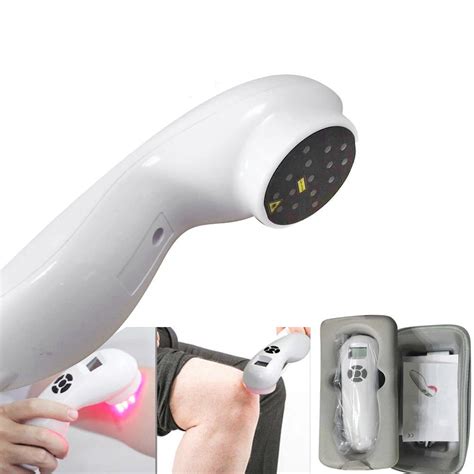 Best Selling Cold Laser Therapy Powerful Pain Relief Device with safety laser Glasses Wound ...