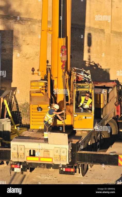 Heavy machinery for construction Stock Photo - Alamy