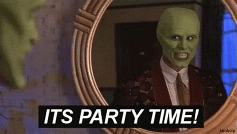 Party GIF - Party Time The Mask Jim Carrey - Discover & Share GIFs