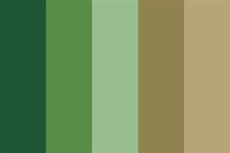 Forest Green Color Scheme