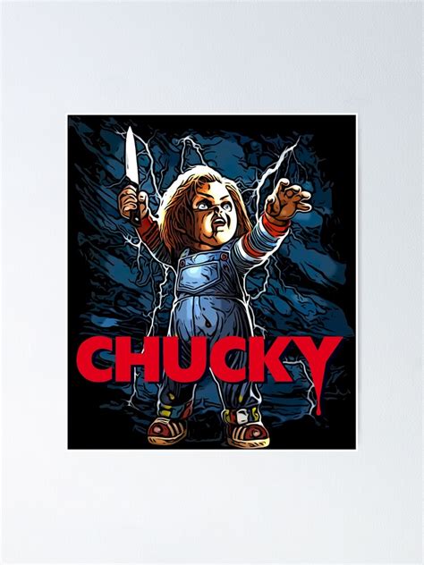 "Chucky Child's Play doll" Poster by alessiofano | Redbubble