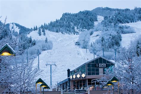 Fresh Snowfall Commences Aspen Snowmass Snowmaking - Colorado Ski Country USA