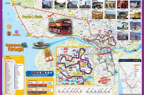 Porto Attractions Map | FREE PDF Tourist City Tours Map Porto 2025