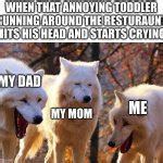 Laughing wolf Meme Generator - Imgflip