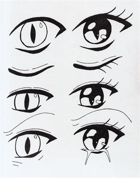 Anime Catz Eyes by DrawingAniEyes-Club on DeviantArt