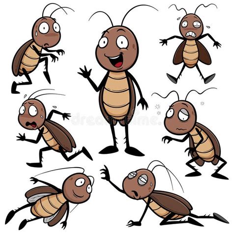 Cockroach. Vector illustration of Cartoon cockroach , #AFF, #Vector, # ...