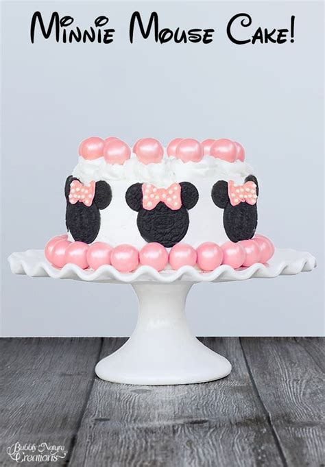 Minnie Mouse Cake! ⋆ Sprinkle Some Fun