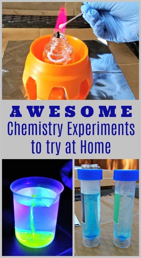 17 Chemistry Experiments for Kids to Do at Home | Cool science ...