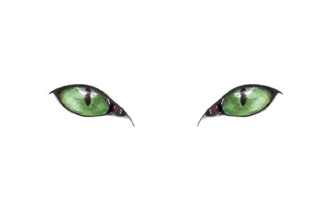 Wallpaper green eyes, minimalism, eyes, Cat, artwork, drawing, white ...