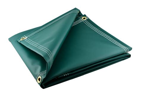 Medium Duty Green Vinyl Tarps - 10 oz | Tarps & Tie-Downs