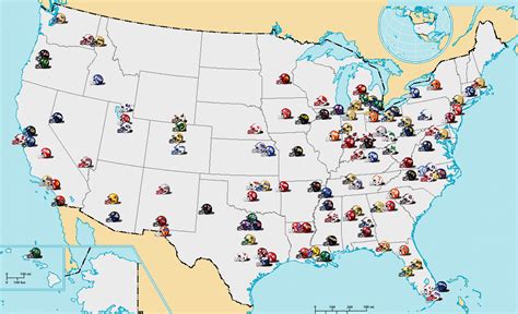 mixmingleglow.com | College football map, College football fans ...