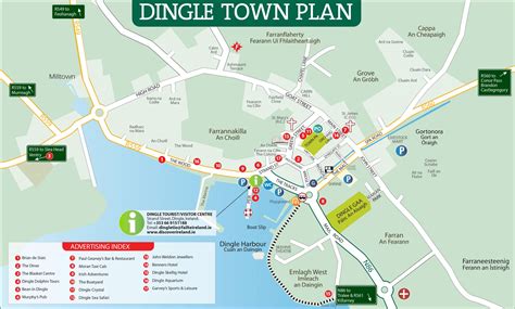 Map Of Dingle Peninsula - Map Worksheets