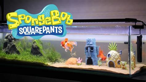 Building a SpongeBob Themed Aquarium (from scratch) - YouTube