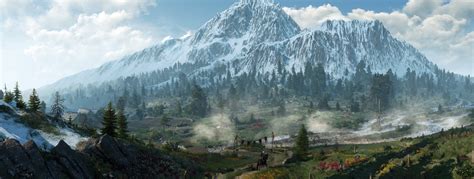 Skellige in The Witcher 3 is more beautiful than I expected [panorama] : r/gaming