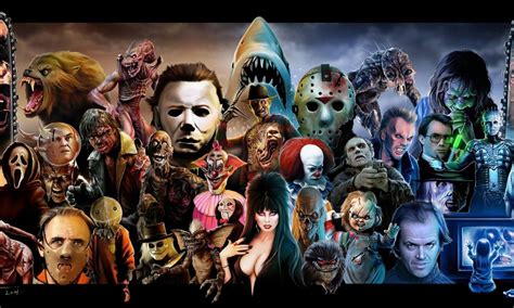 Horror Movie Villains Wallpaper