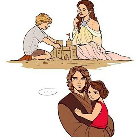 Star Wars Fanart Luke Skywalker Skywalker family | Star wars art, Star wars humor, Star wars jokes