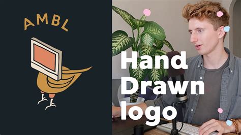 How To Create a Hand Drawn Logo Effect - YouTube