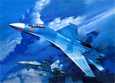 Sukhoi Su-27UB Flanker C (Roy Grinnell) | Air force wallpaper, Fighter ...