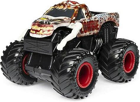 Monster Jam, Official Zombie Rev ‘N Roar Monster Truck, 1:43 Scale ...