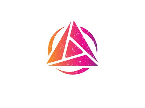 Triangle logo design template, triangle logo element by Tosca_project ...