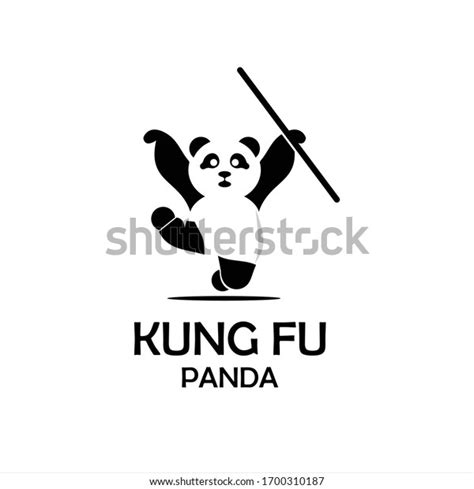 Logo Panda Cartoon Character Kung Fu Stock Vector (Royalty Free) 1700310187 | Shutterstock