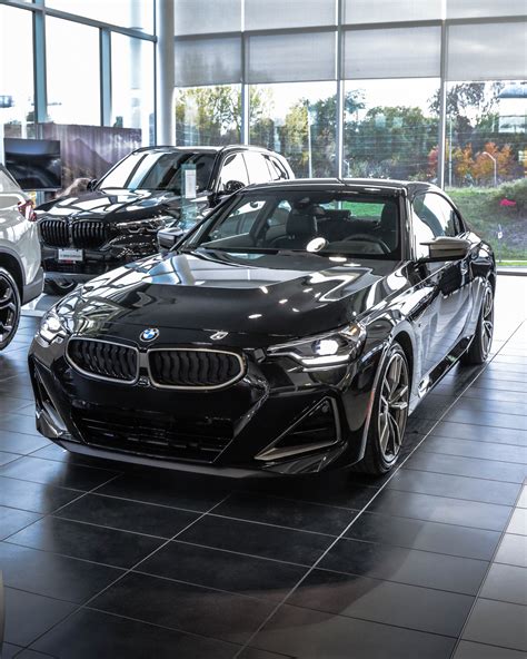 2022 BMW M240i Coupe looks dapper in Black Sapphire - north carr