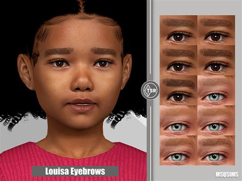 Best Sims 4 Toddler Eyebrows CC (All Free) – FandomSpot