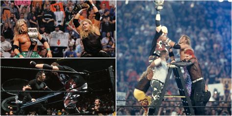 Wwe Jeff Hardy And Matt Hardy Vs Edge And Christian Ladder Match