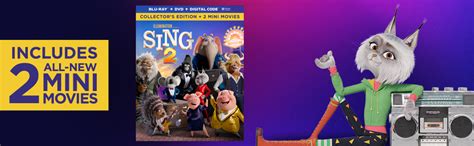 Amazon.com: Sing 2 [Blu-ray] : Matthew McConaughey, Reese Witherspoon ...