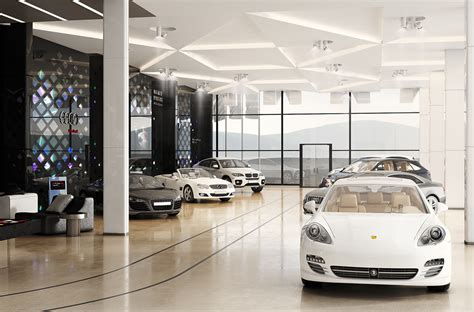 Car showroom "SHAHR KHODRO" interior :: Behance