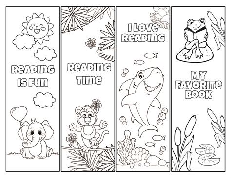 Printable Bookmarks For Kids