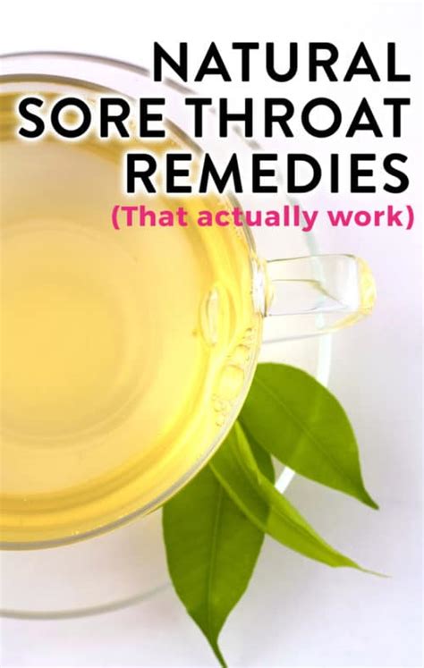 5 Natural Sore Throat Remedies That Actually Work | The Bewitchin' Kitchen