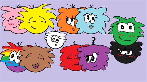 Club Penguin Puffles by RainbowDash-Rainboom on DeviantArt