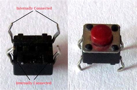 Push Button LED Circuit - Learn How Push Button works in Circuit