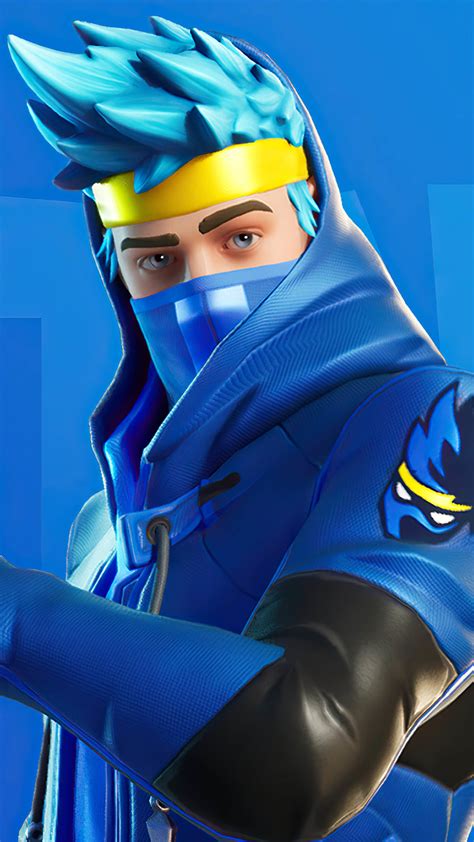 Ninja Fortnite Skin 4K Ultra HD Mobile Phone Wallpaper