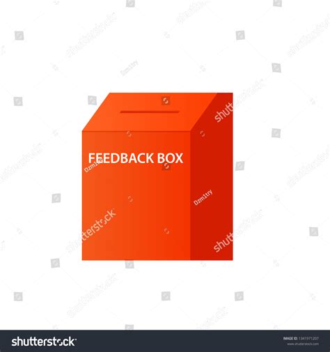 Feedback Box Icon Clipart Image Isolated Stock Vector (Royalty Free) 1341971207 | Shutterstock