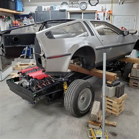 Widebody Twin-Turbo LSX DeLorean Born Out of a Rendering Show Stops at SEMA 2021 - autoevolution