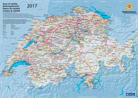 Swiss Rail Route Map