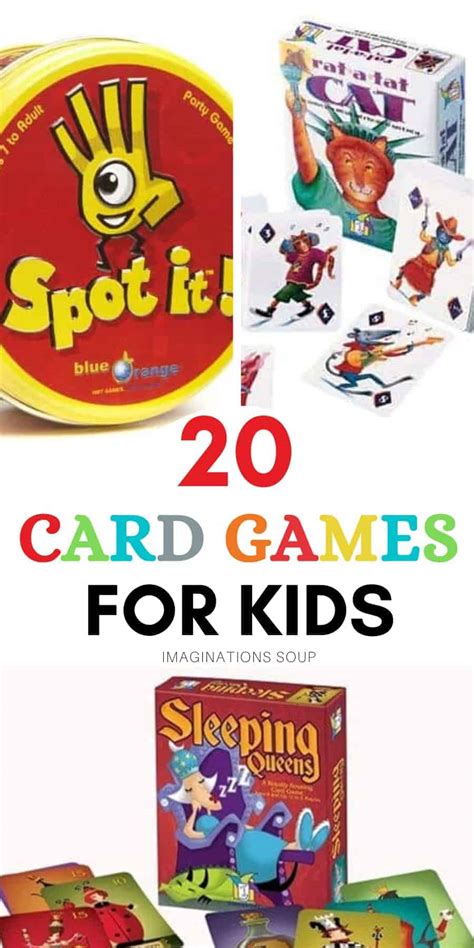 20 Best Card Games for Kids | Imagination Soup