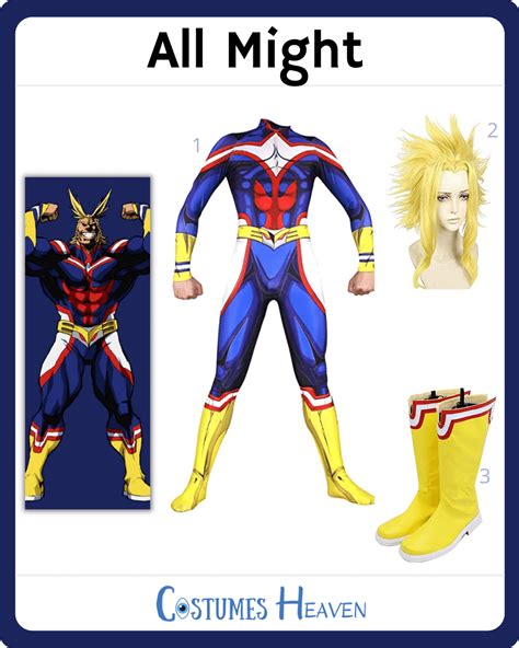 DIY All Might (My Hero Academia) Cosplay Ideas [2023] For Cosplay & Halloween