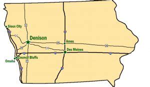 Directions to Denison – City of Denison