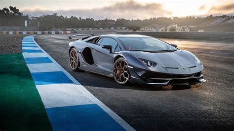 Black Lamborghini Aventador SVJ Car HD Lamborghini Wallpapers | HD Wallpapers | ID #86100