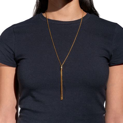 18K Gold Adjustable Box Chain Necklace | Rastaclat