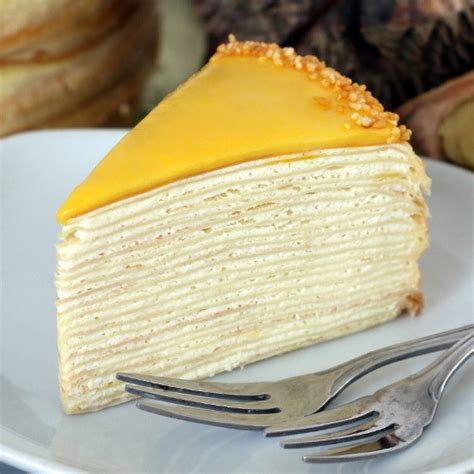 Durian Crepe Cake - Crepes 21