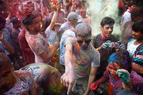 Holi Festival in Nepal on Behance